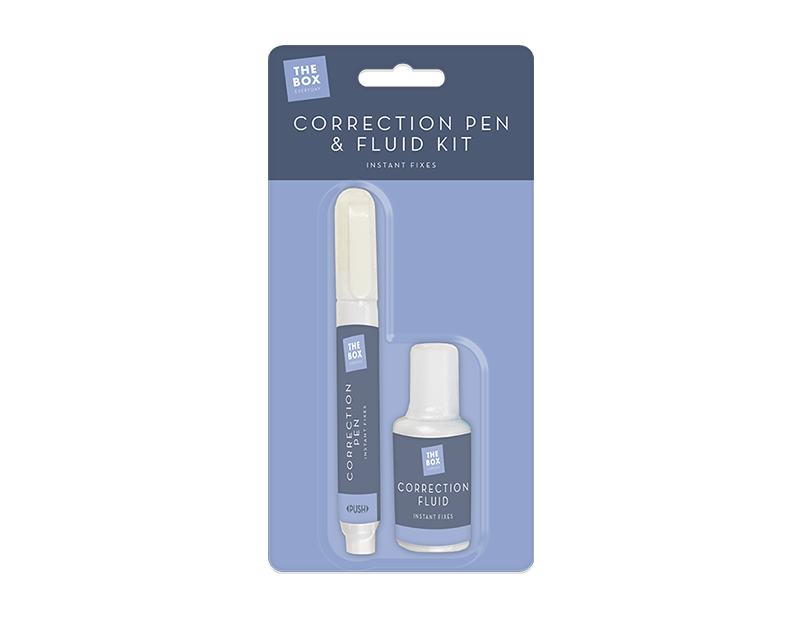 Correction Pen & Fluid Kit