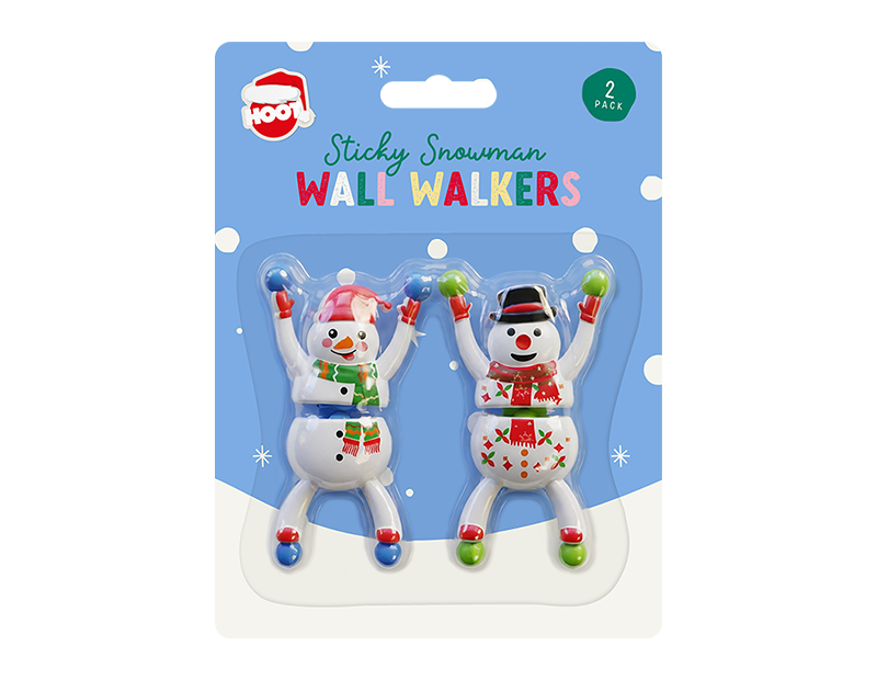 Christmas Snowman Wall Walkers 2pk