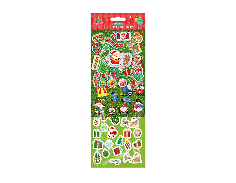Christmas Sticker 112pk