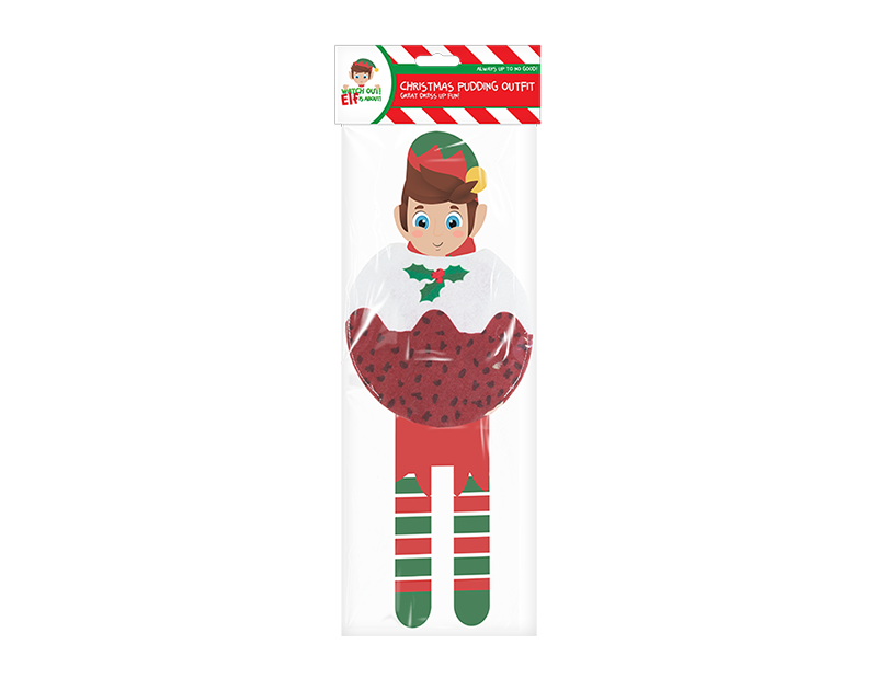 Elf Christmas Pudding Outfit