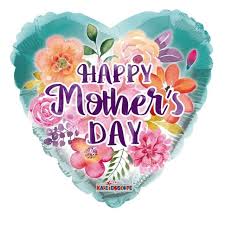 Happy Mothers Day Foil Balloon (Optional Helium Inflation)