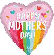 Happy Mothers Day Foil Balloon (Optional Helium Inflation)