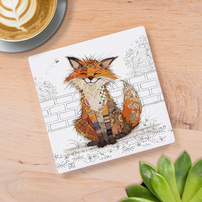 Bug Art Coaster Fox