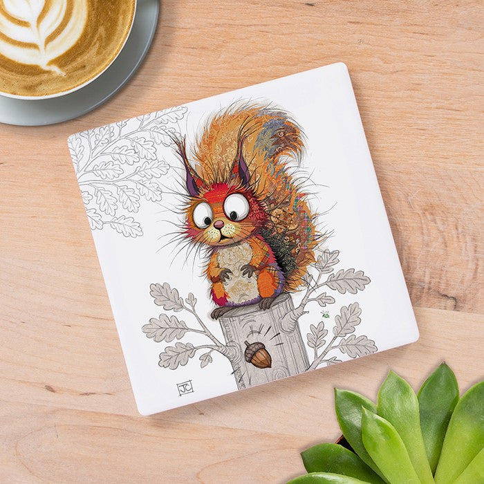 Bug Art Coaster Squirrel