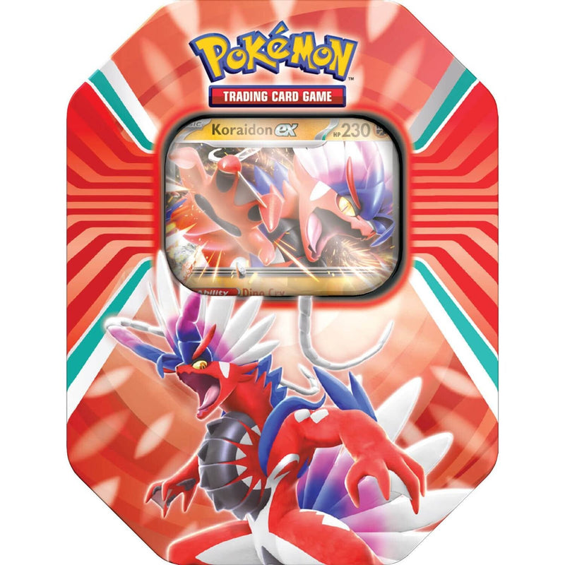Pokemon TCG: Paldea Legends Tin (Koraidon/Miraidon)