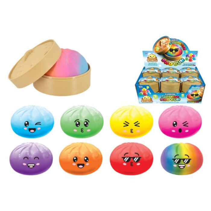 KTL Rainbow Surprise Bao Bun Squishy (single, colour sent at random)