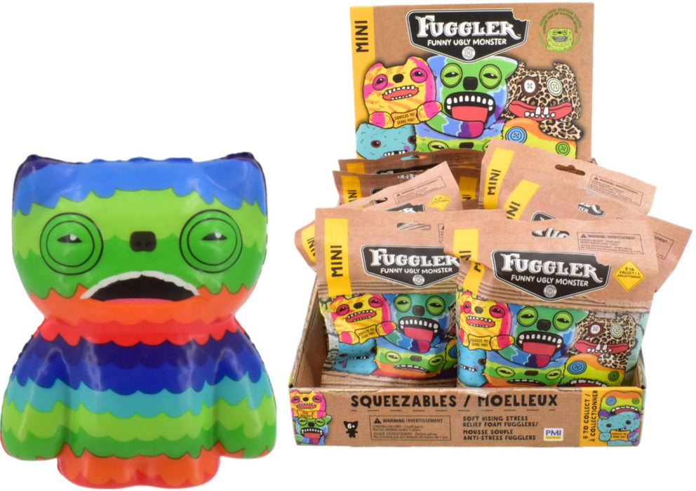 Fuggler ZURU Mini Squeezables Soft Rising Stress Relief Foam Fugglers Assortment