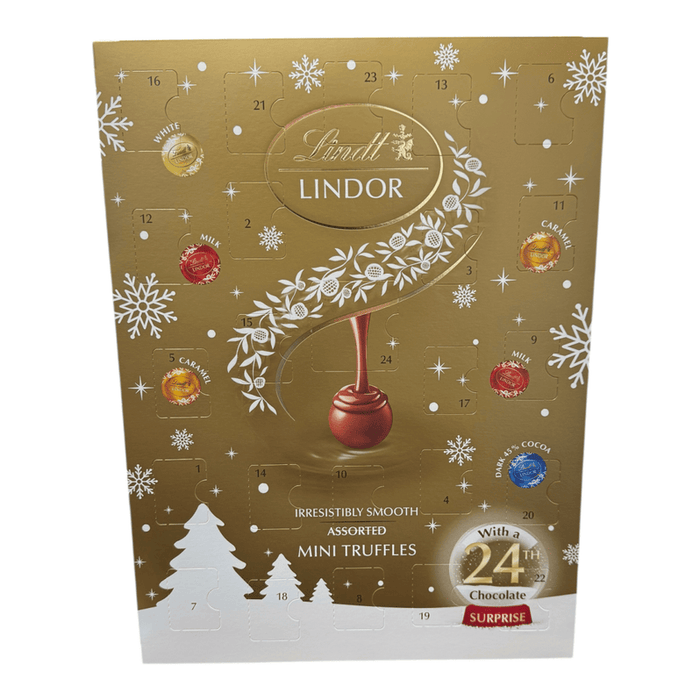Lindt Lindor Assorted Mini Truffle Advent Calendar 117g