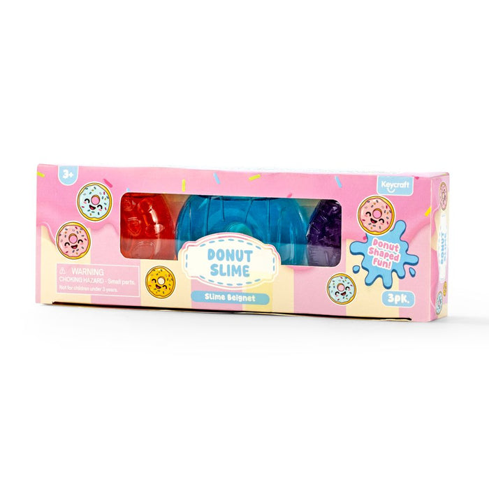 Donut Slime 3pk - Keycraft