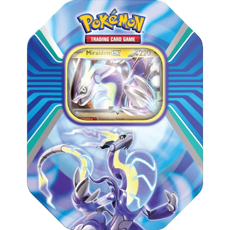 Pokemon TCG: Paldea Legends Tin (Koraidon/Miraidon)