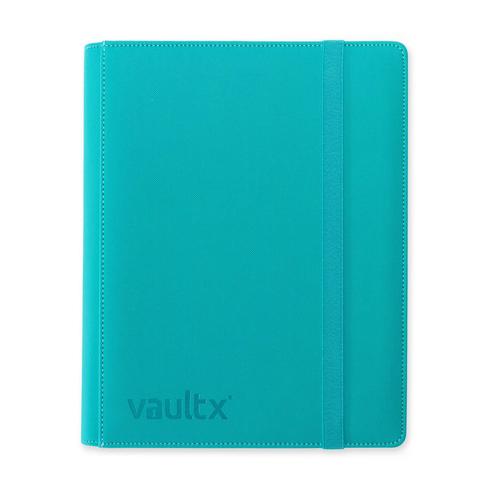 9-Pocket Exo-Tec Strap Binder - Ocean Blue