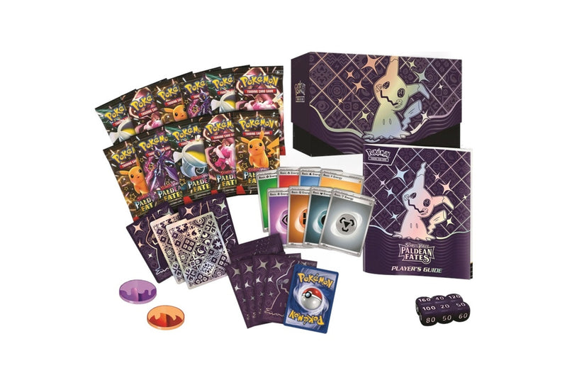 Pokémon TCG: Scarlet & Violet 4.5 Paldean Fates Elite Trainer Box ETB
