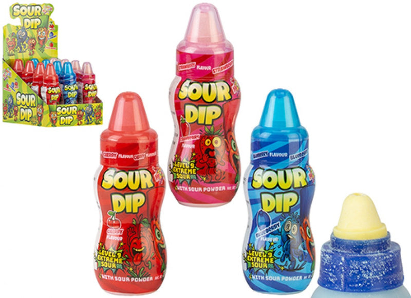 Mr Candy Sour Dip Bottle with Candy Tip