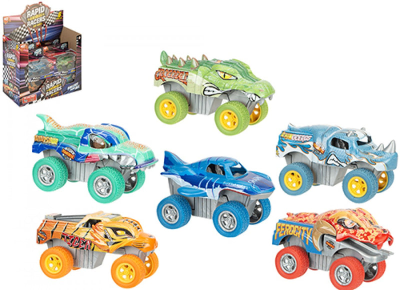 Wizz Toys Die-Cast Animal Monster Racer Truck (Assorted)