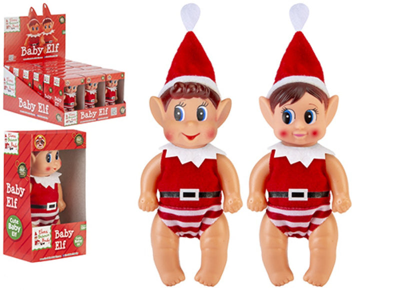 Baby Elf in Tray Box (Boy or Girl, Assorted)