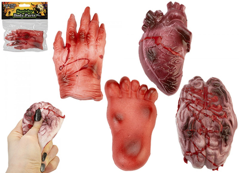 Haunted House Squishy Body Parts 10cm (Assorted)