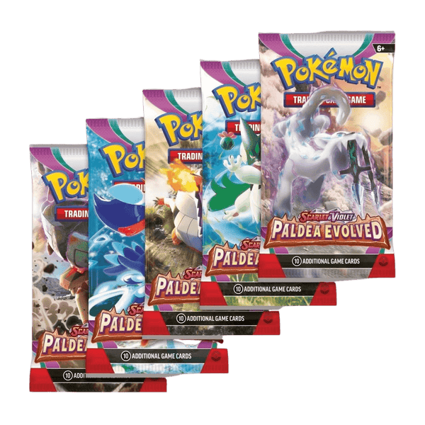 Pokémon TCG: Scarlet & Violet 2 - Paldea Evolved 3 Pack Booster Deal
