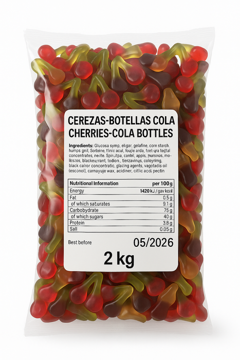 Cherries and Cola Bottles Sweet Mix 2kg