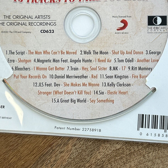 Happy 21st Birthday  CD Music Greeting Card Special Year