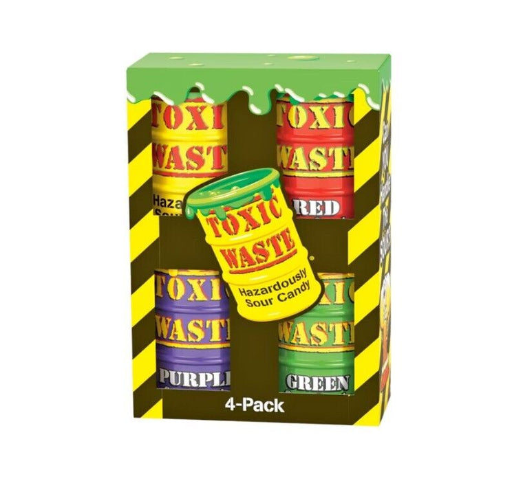 Toxic Waste 4 Pack 168g