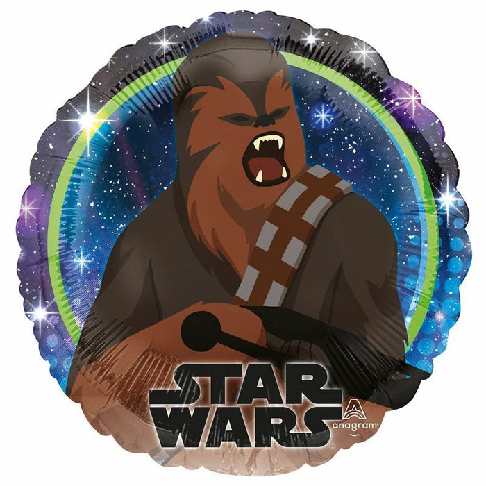 Disney's Star Wars Chewbacca Helium Balloon (Optional Helium Inflation)