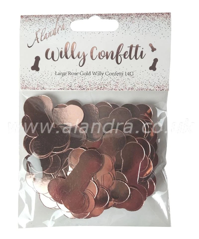 Willy Confetti in Rose Gold by Alandra