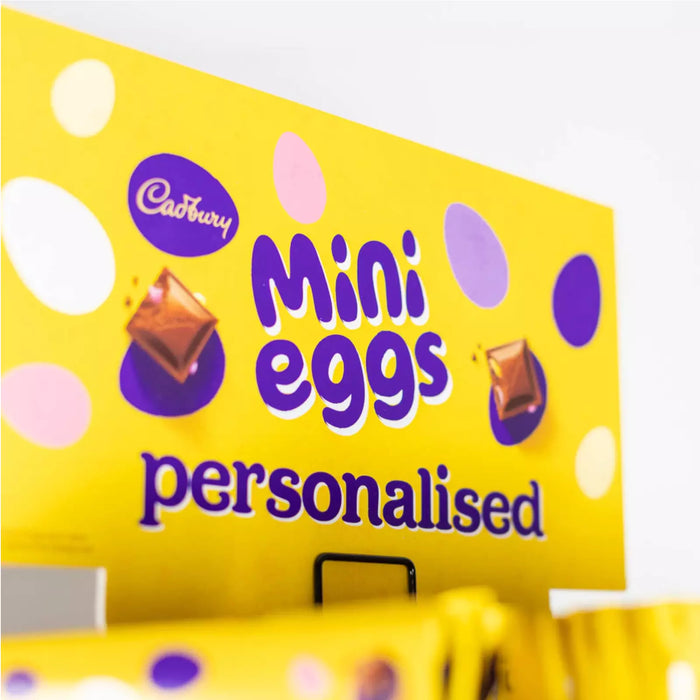 Cadbury Personalised Chocolate Mini Eggs Bar 110g Choose Name Easter Birthday!
