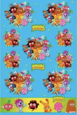 Moshi Monster plastic table cover
