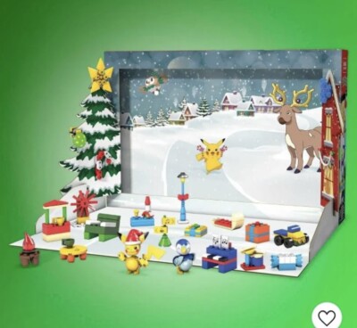 MEGA Pokémon Building Toys Set, Holiday Calendar