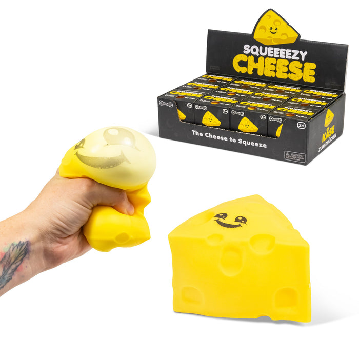 Scrunchems Squeeezy Cheese - Sensory Toy