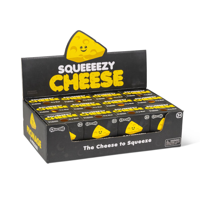 Scrunchems Squeeezy Cheese - Sensory Toy