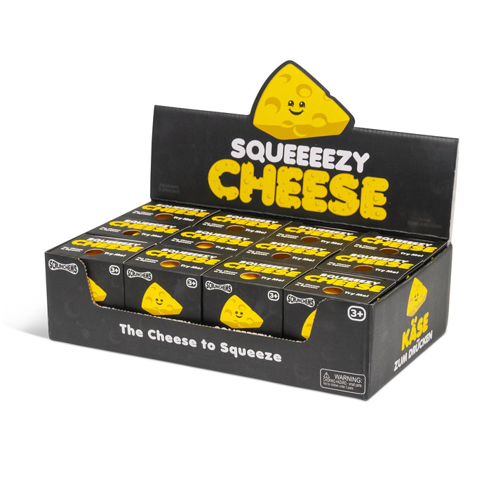 Scrunchems Squeeezy Cheese - Sensory Toy