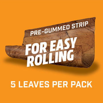 Al Capone Tobacco Leaf - Pack of 5 Medium Leaves Roling Paper