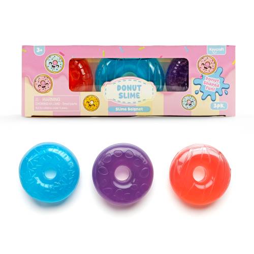 Donut Slime 3pk - Keycraft
