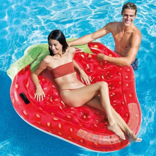 Intex Inflatable Air Mattress Strawberry