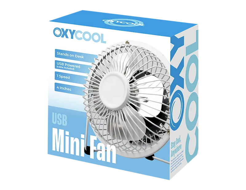 4" USB Desk Fan