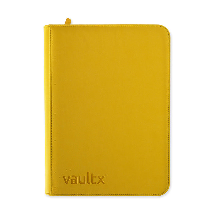 9-Pocket Exo-Tec Zip Binder - Sunrise Yellow