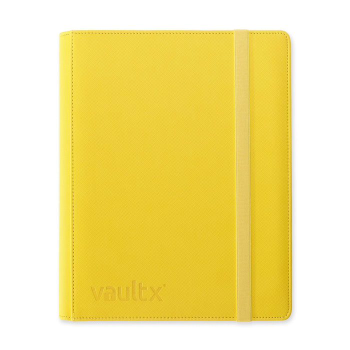 9-Pocket Exo-Tec Strap Binder - Sunrise Yellow
