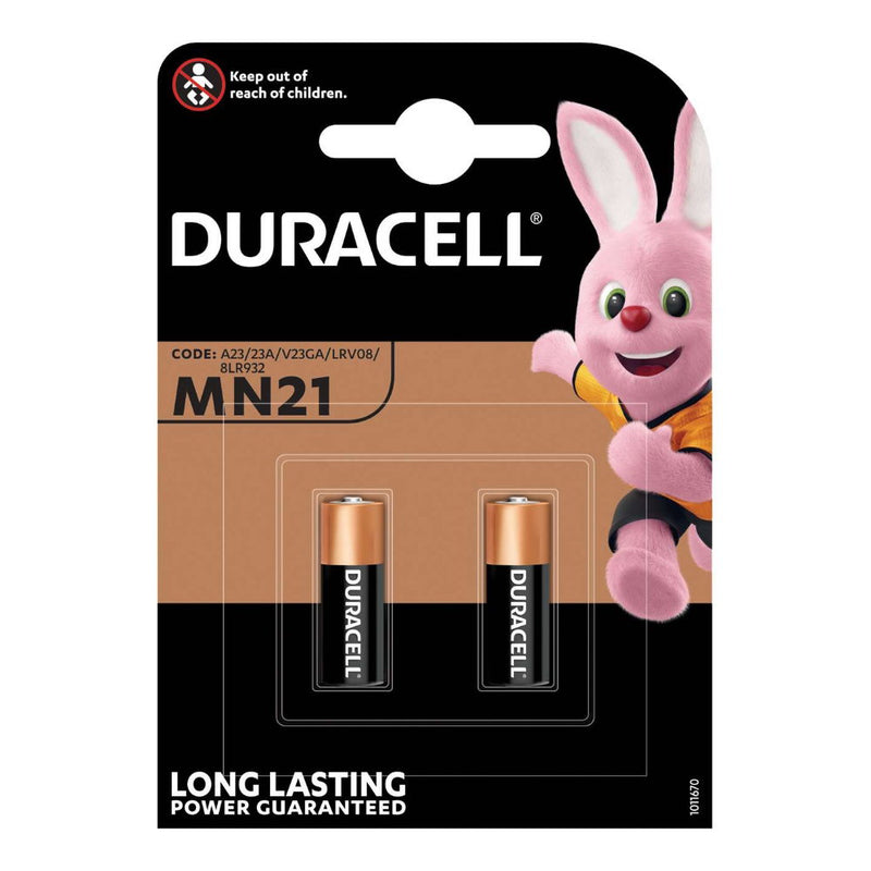 Duracell MN21 12V Alkaline Battery - Pack of 2