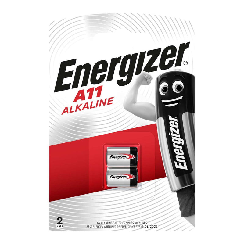 Energizer A11 6V Alkaline Battery - Pack of 2
