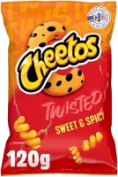 Cheetos Twisted Sweet & Spicy Flavour Corn Puffs – 120g Dated 29/8/26
