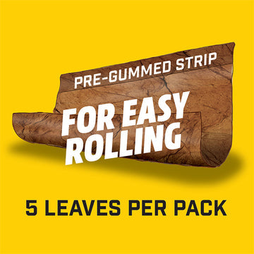 Al Capone Tobacco Leaf - Pack of 5 Medium Leaves Roling Paper