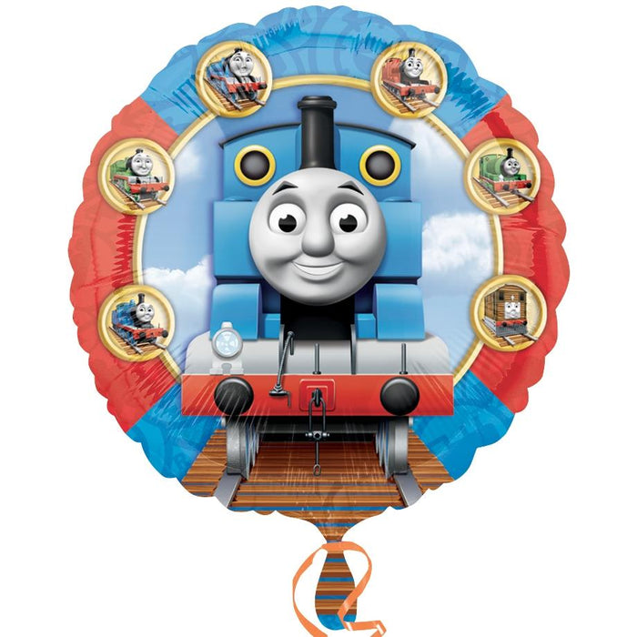 Thomas The Tank Engine   Balloon - 18" Foil Helium (Optional Helium Inflation)