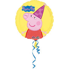 Peppa Pig  - 18" Foil Helium (Optional Helium Inflation)