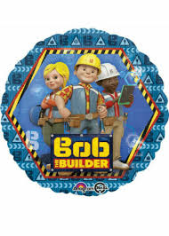 Bob The Builder - 18" Foil Helium (Optional Helium Inflation)