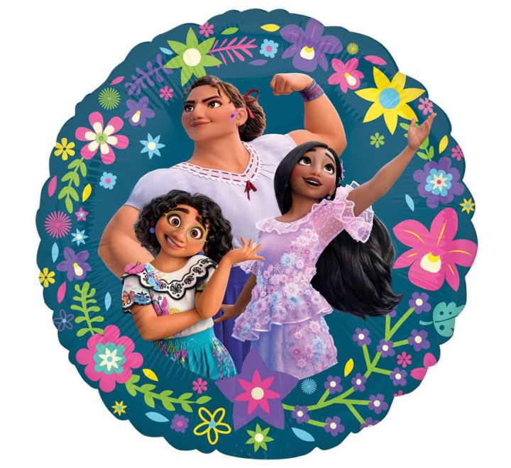 Disney's Encanto Balloon  - 18" Foil Helium (Optional Helium Inflation)