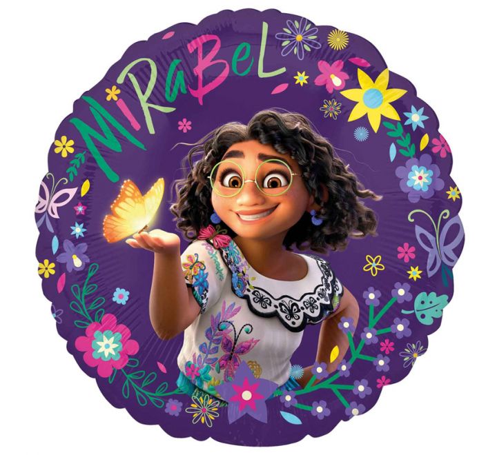 Disney's Encanto Balloon  - 18" Foil Helium (Optional Helium Inflation)