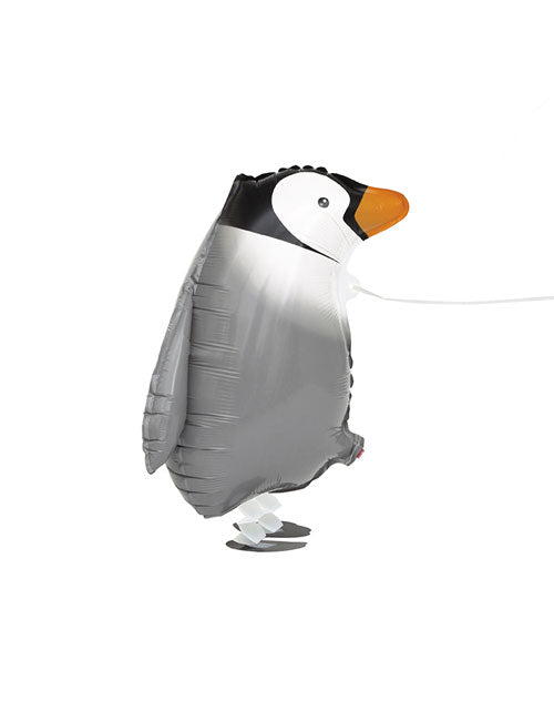 Walking Balloon Pet Penguin (Supplied Helium (Optional Helium Inflation)