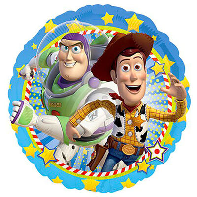 Toy Story Balloon - 18" Foil Helium (Optional Helium Inflation)