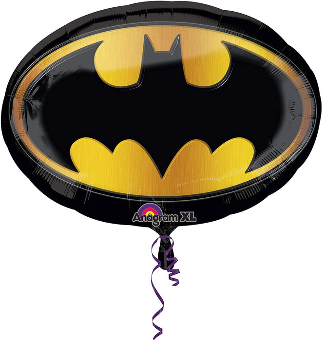 Batman SuperShape Helium Filled Foil Balloon - 17x29" (Optional Helium Inflation)